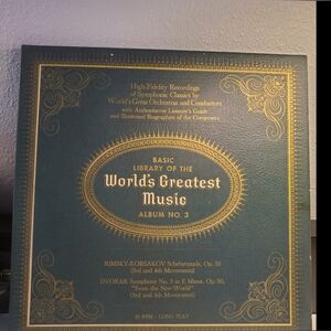 World's Greatest Music Album No. 3, Rimsky-Korsakov Scheherazade, Op 35 ,LP